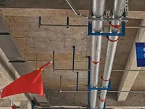保定管廊支架的安装方法